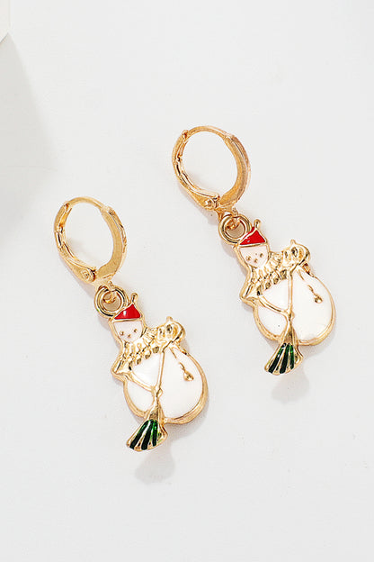 Christmas Theme Alloy Earrings